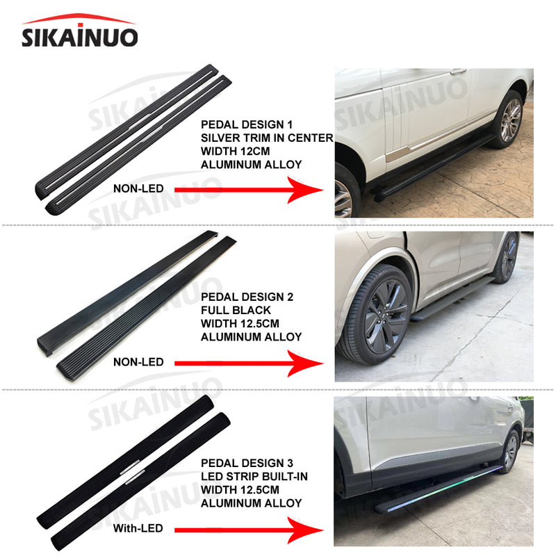 Electric Side Steps for Hyundai Santafe Year of 2012+