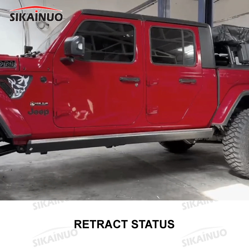 Gladiator Retractable Side Steps