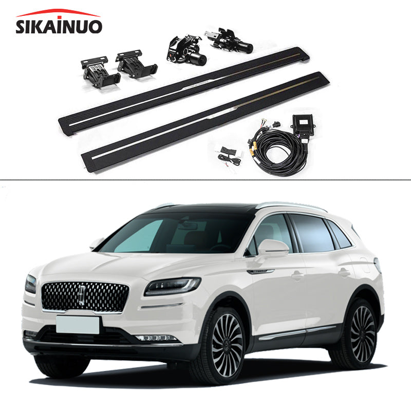 electric retractable side steps Lincoln Nautilus