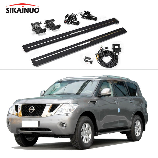 Electric Side Steps for Nissan Patrol Year of 2012+
