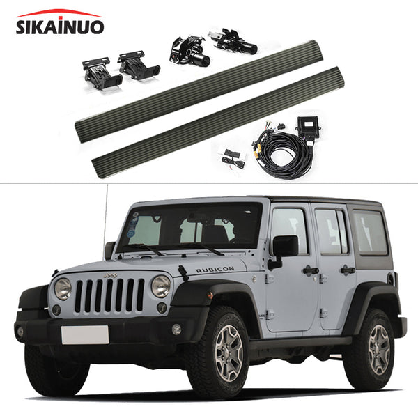 Jeep Wrangler Electric Side Steps