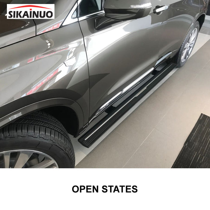 Electric Power Running Board Side Steps Retractable for Cadillac XT6